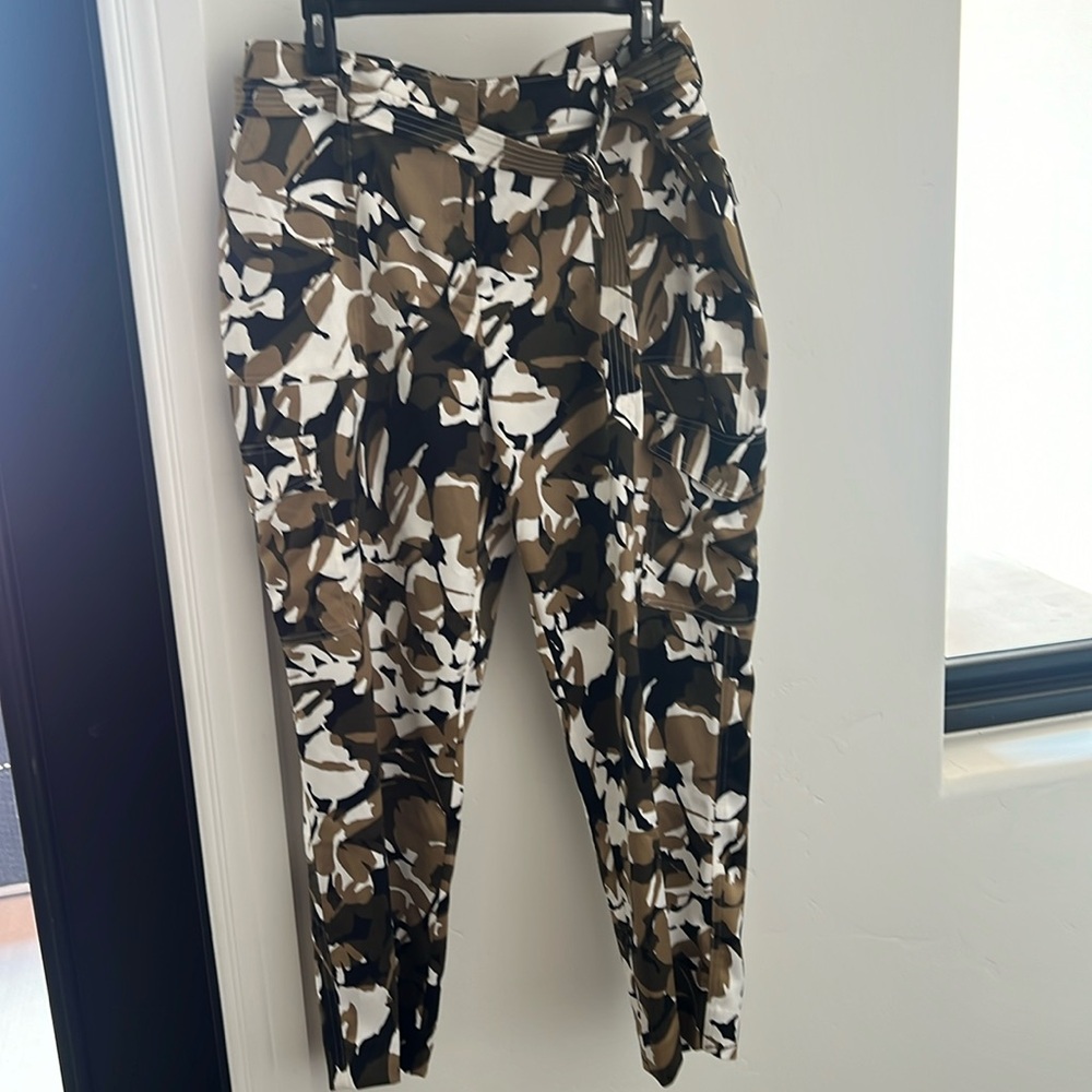 Chico’s size 2 satin cargo pants